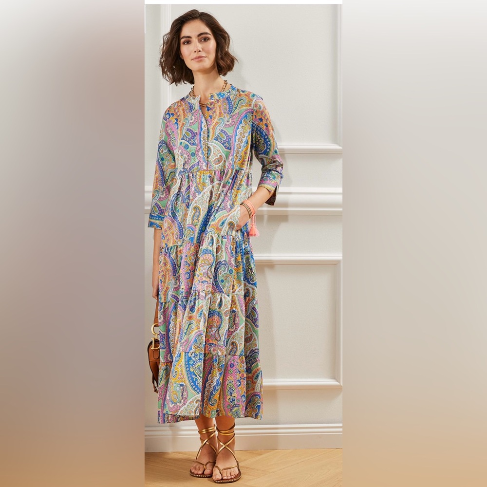 Milano Italy Paisly Dress